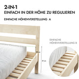 Holz Bett 80x200