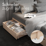 Unterbettbox für Futonbett (24 cm)