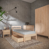 Massivholz Bett 180x200 Lauli Scandi Style