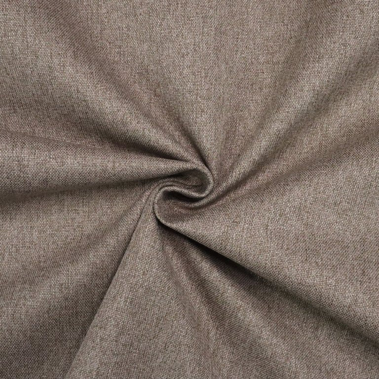 Holzbett mit Stoffbezug Farbe Braun 120x200 cm